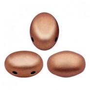 Les perles par Puca® Samos kralen Copper gold mat 00030/01780
